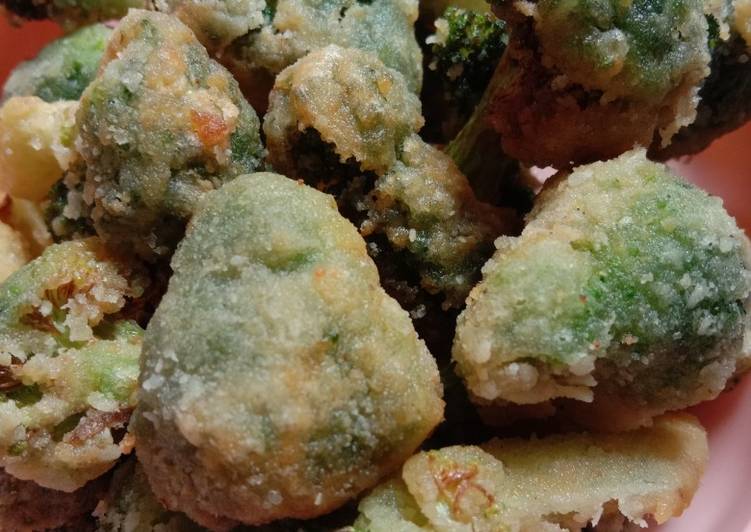 Cara Menyiapkan Brokoli Crispy Tepung 🥦 Untuk Pemula!