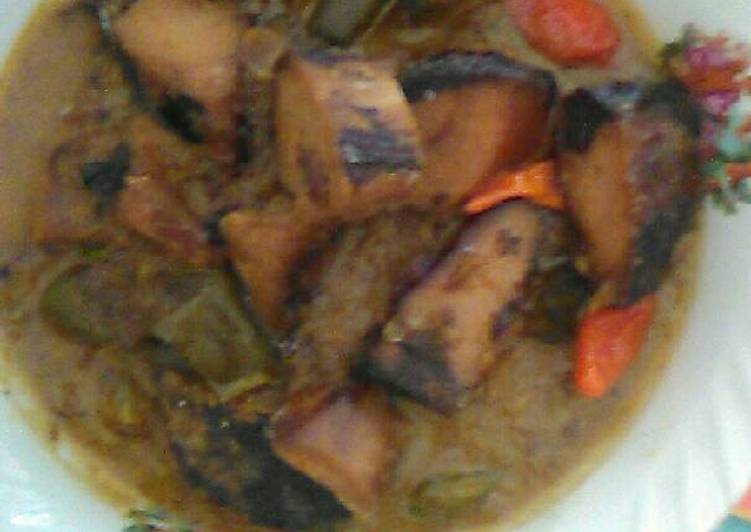 Bahan-bahan Ikan tongkol bumbu tauco Sederhana Untuk Jualan