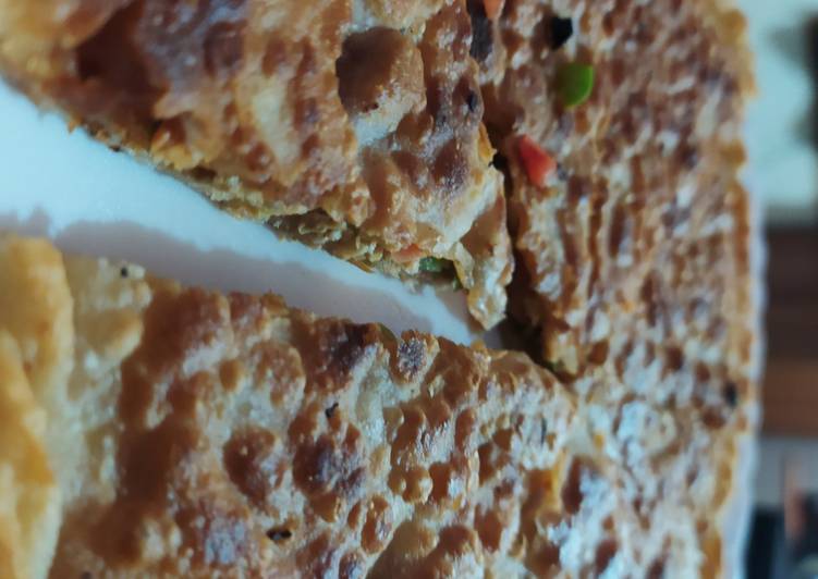 Step-by-Step Guide to Prepare Quick Pizza paratha