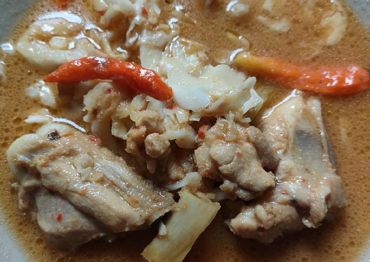 Masakan Unik Daging Ayam Bumbu Tongseng Super Lezat Lezat Mantap