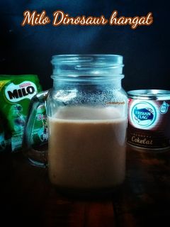 Foto resep Milo Dinosaur hangat