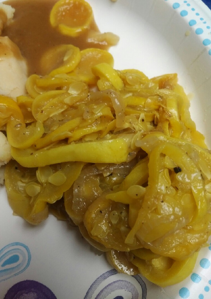 A picture of Peppered Squash.