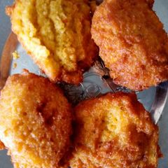 A picture of Beans cake (akara).