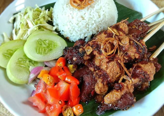 Resep Sate Sapi Kecap Pedas Anti Gagal