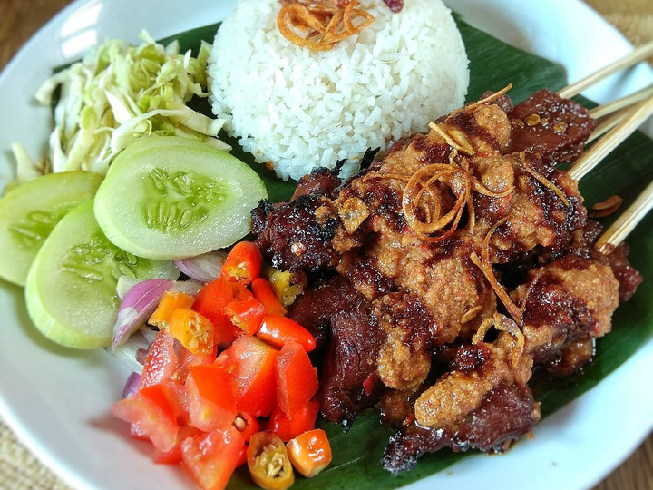 Resep Sate Sapi Kecap Pedas Anti Gagal