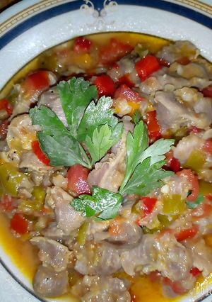 صورة لوصفة قوانص روعه 😋😋