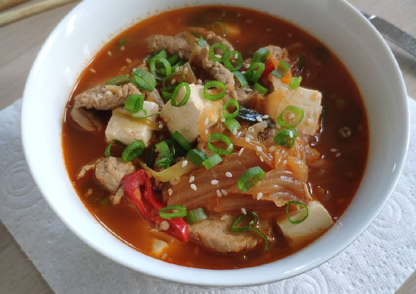Kimchi Stew Ala Kadarnya π