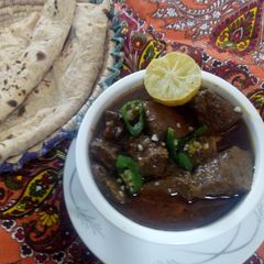 A picture of Mutton Kaleji.
