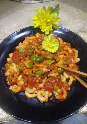 A picture of Simple pasta.