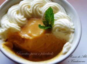 Foto de Mousse de Abóbora e Cardamomo