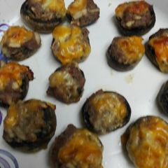 A picture of Stuffed Mushrooms.