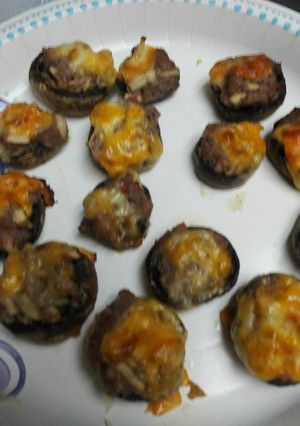A picture of Stuffed Mushrooms.