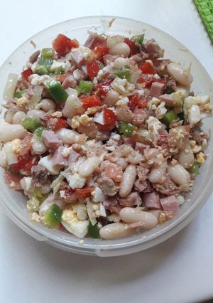 Una foto de Aliño de chícharos