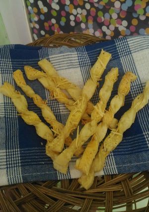 Foto resep Cheesy stick puff pastry