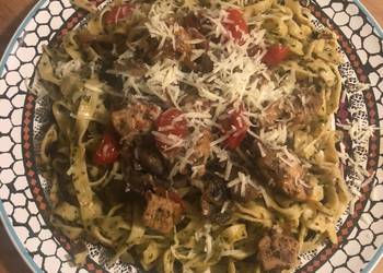 How To Making Recipe Chicken Pesto Pasta Delicious Perfect How To Making Recipe Chicken Pesto Pasta Delicious Perfect
