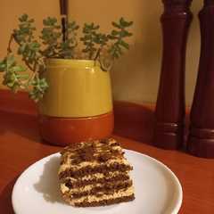 Una foto de Chocotorta