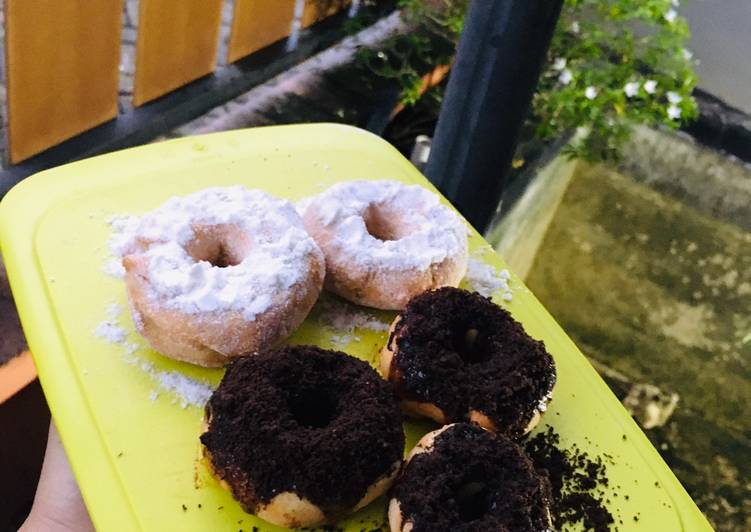 Donat Kentang Nutela Oreo, Salju