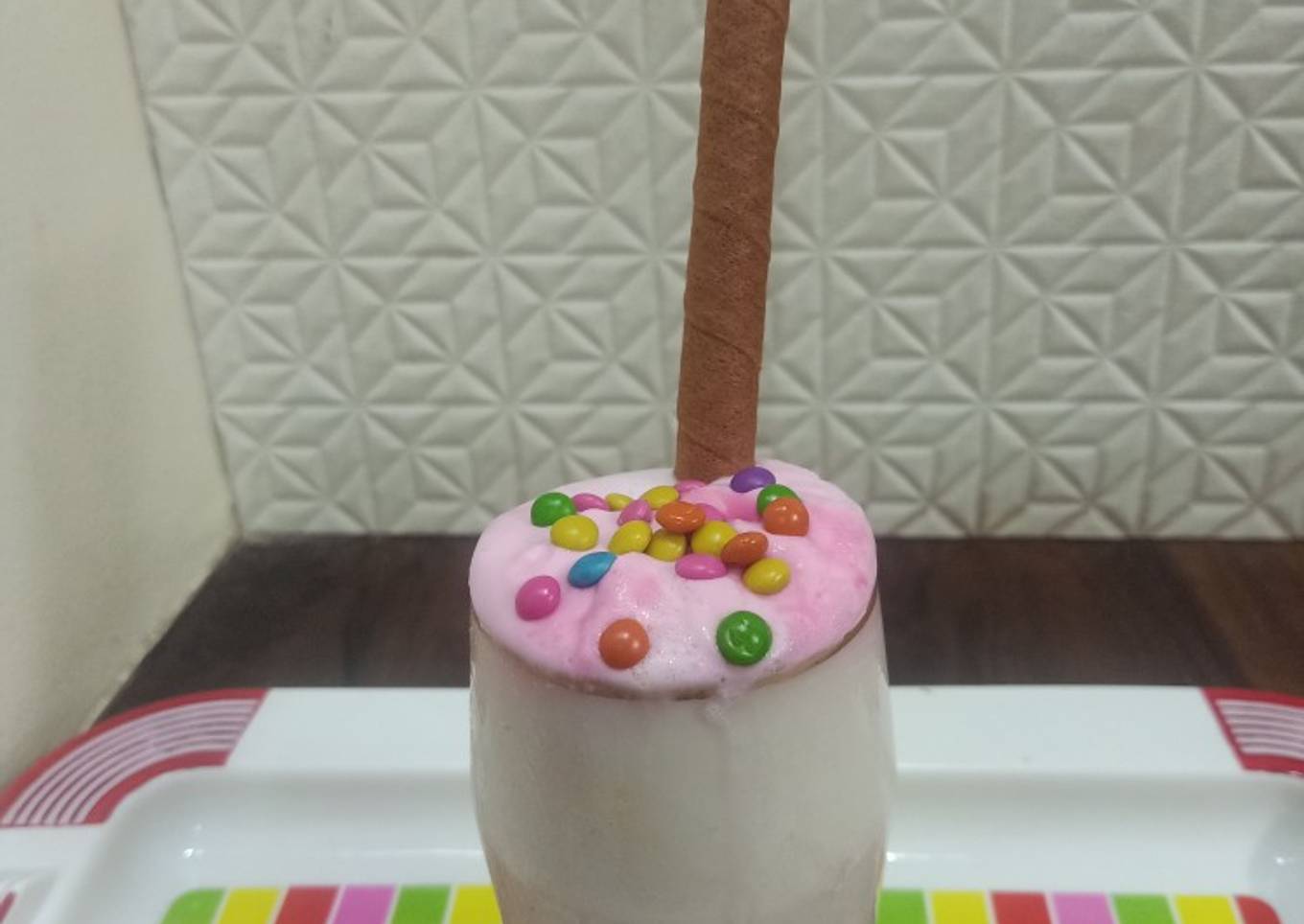 Vanilla milkshake
