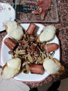 Una foto de Champiñones salteados con Bacon