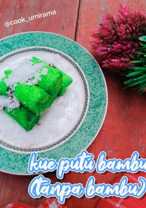 Foto resep Kue putu bambu (tanpa bambu)