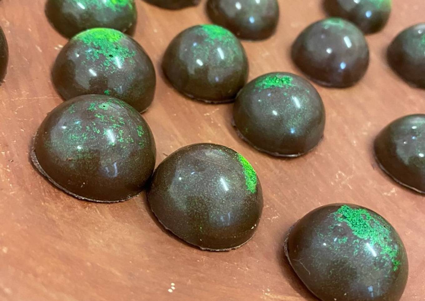 Bombones rellenos de maracuyá