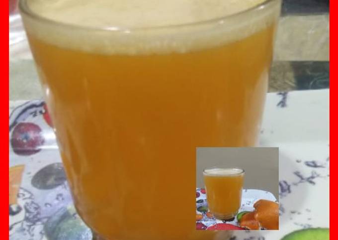 How to Make Original Orange juice for Lunch Food