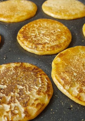 A picture of Wheat bran Pancake.