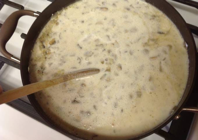 Simple Way to Prepare Speedy Easy cream of mushroom soup