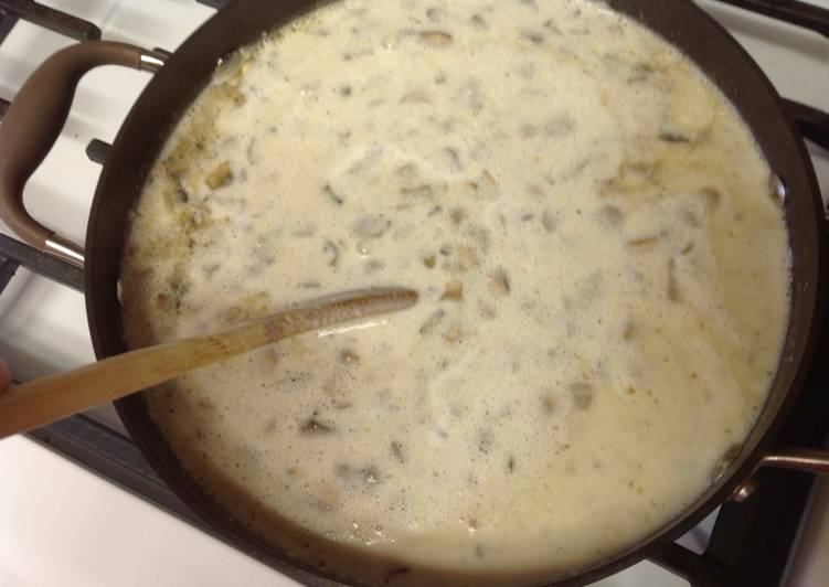 Recipe of Any-night-of-the-week Easy cream of mushroom soup