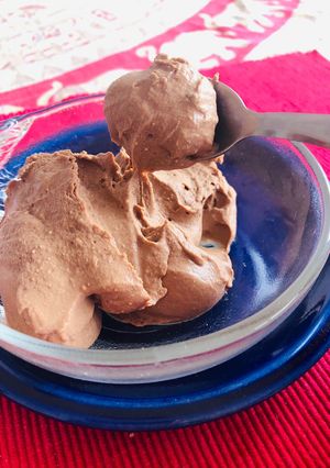 Una foto de Postre Helado de Chocolate 🍫 Apto Keto!!! 😃😃