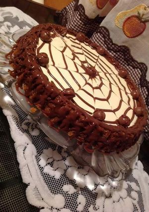 صورة لوصفة كيكة البسكويت 😍💓