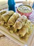 Hojas de repollo rellenas - receta árabe