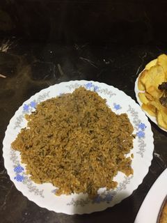 صورة لوصفة رز بالخلطه