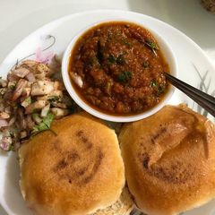 Homemade Pav Bhaji A picture of Homemade Pav Bhaji.
