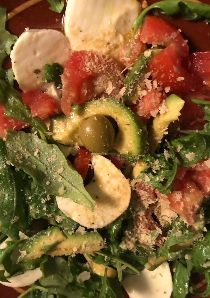 Una foto de Ensalada vegetariana