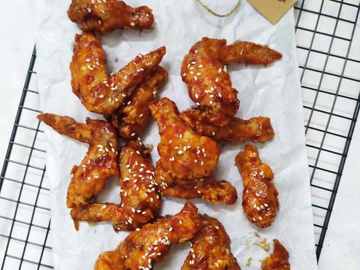 Yuk intip, Bagaimana cara membuat Korean spicy chicken wings yang sempurna