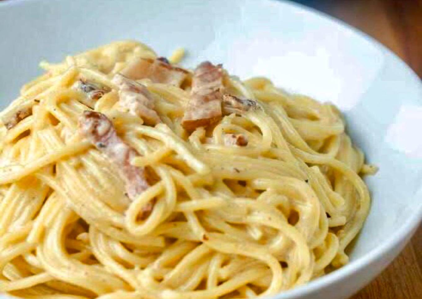 Spaghetti Carbonara ala rumahan