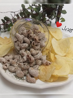 عکسی از دستور چیپس پاستا پنیری 😋