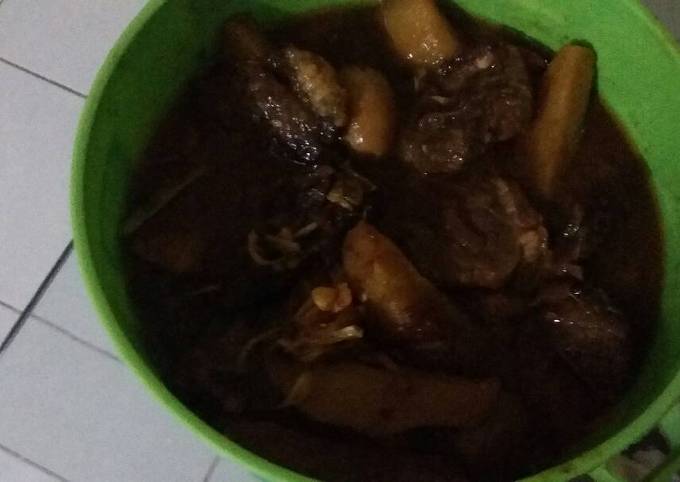 Daging+puyuh masak kecap