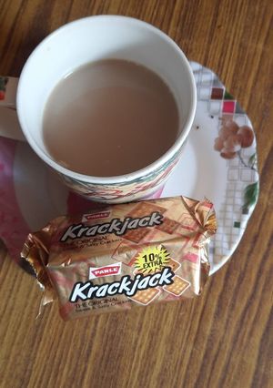 A picture of Jaggery tea.