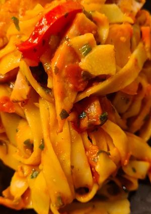 O poză a rețetei Tagliatelle.