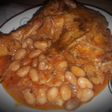 لوبيا غريني بالدجاج بنينة 😋