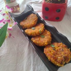 A picture of Pulao veg patties.
