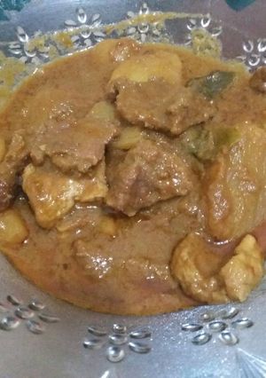 Foto resep Krengsengan daging tahu kentang
