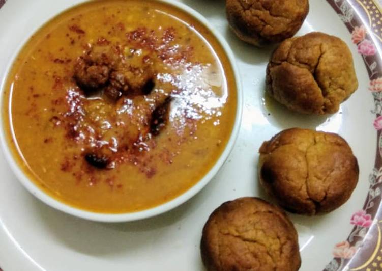 Easiest Way to Spring Perfect Dal Batti in appam