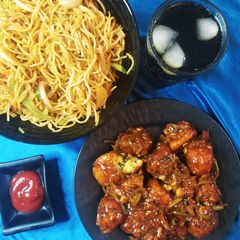 A picture of Chinese Dry Manchurian.