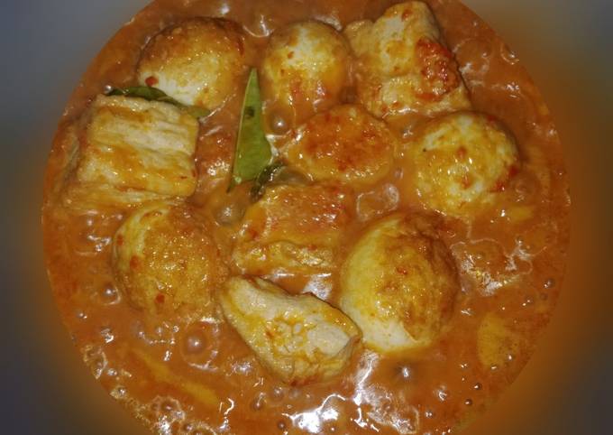 Resep Bali Telur + Tahu Anti Gagal