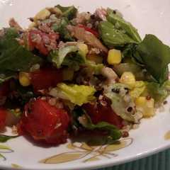 Una foto de Ensalada de quinoa