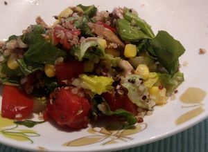 Una foto de Ensalada de quinoa