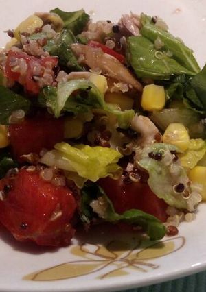 Una foto de Ensalada de quinoa
